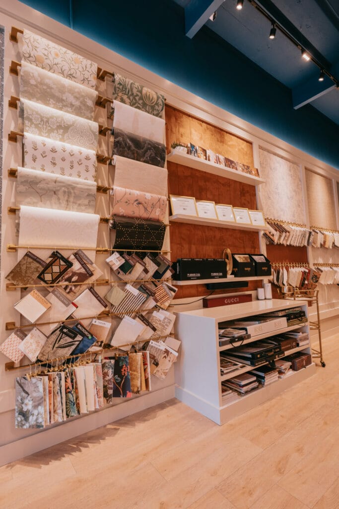 Parfait Portfolio showcasing luxury wallpaper installation in Bay Area residential interior